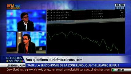 Italie: la troisième économie de la zone euro joue-t-elle avec le feu ?, dans Les Décodeurs de l'éco - 13/02 2/5
