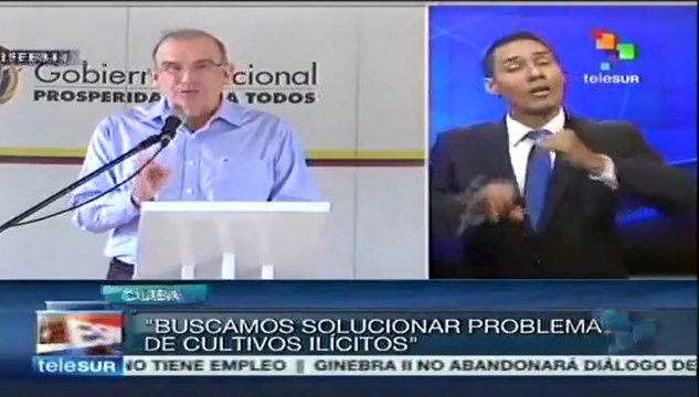 Estado colombiano busca solución al conflicto de narcotráfico con FARC