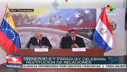 Venezuela y Paraguay estrechan y fortalecen relaciones