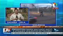 Grupos violentos atacan Universidad Experimental del Táchira