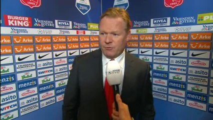 04-11-2012 Ronald Koeman na FC Twente - Feyenoord