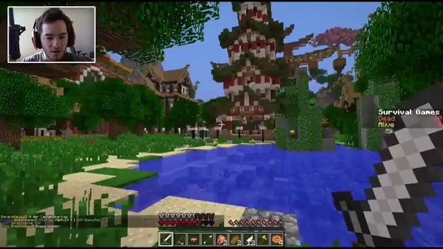 MINECRAFT_ HUNGER GAMES SURVIVAL W_ CAPTAINSPARKLEZ - KNIGHT SMASH!A