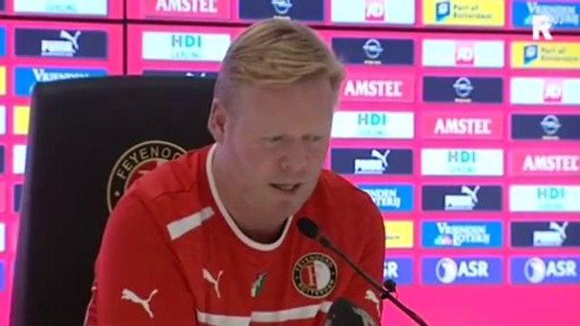 09-11-2012 Persconferentie vooraf aan Feyenoord - Roda JC