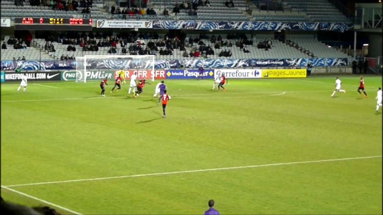 AJA-RENNES: 0 - 1