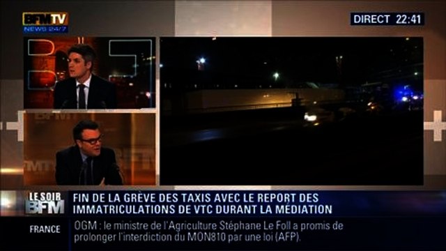 Le Soir BFM: Taxis vs VTC: Matignon reporte les immatriculations de VTC - 13/02 2/5