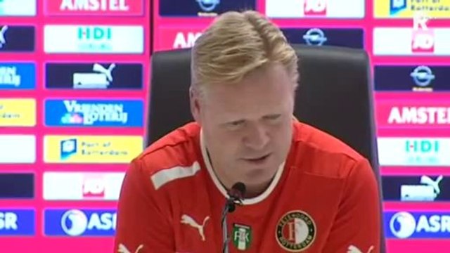 16-11-2012 Persconferentie vooraf aan Feyenoord - Willem II