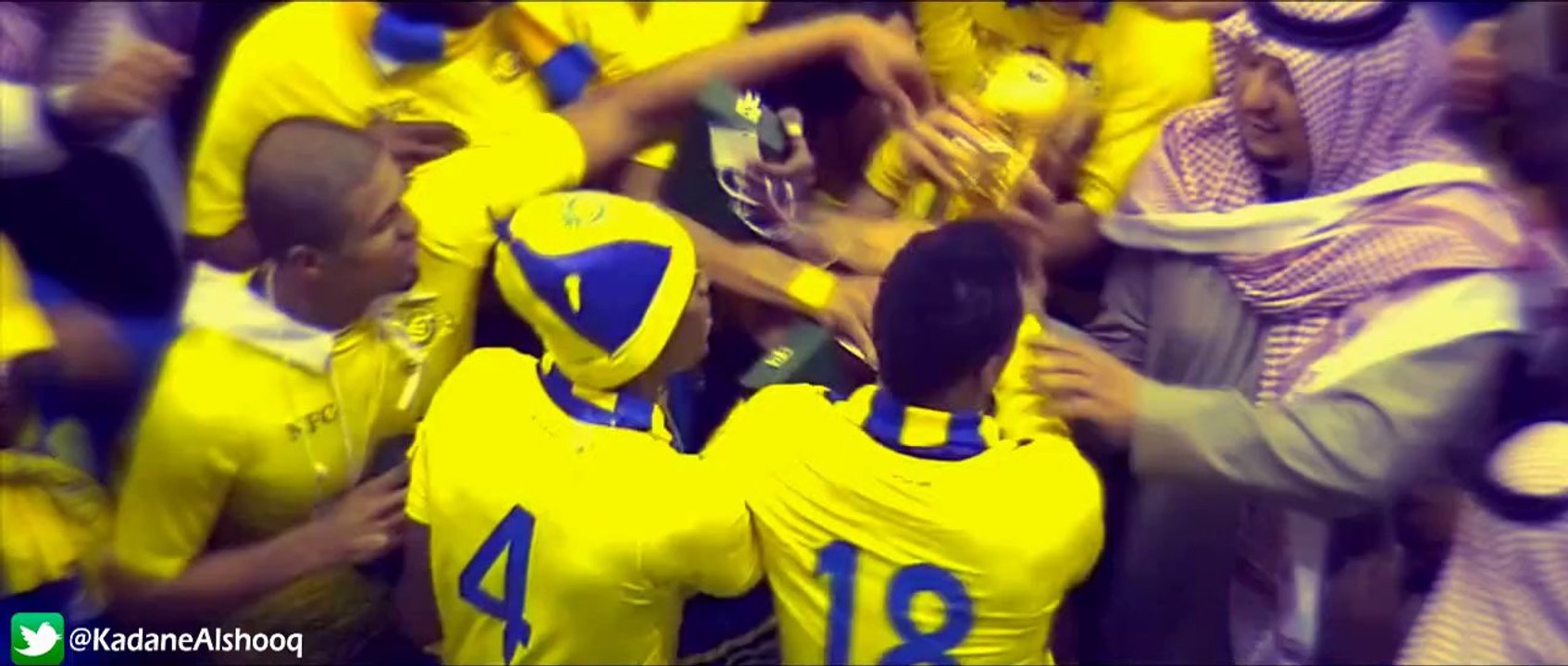 كليب النصر بطل كأس ولي العهد 2014