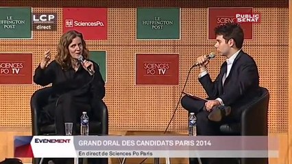 Nathalie Kosciusko-Morizet invitée à Sciences Po, le 13/02/2014
