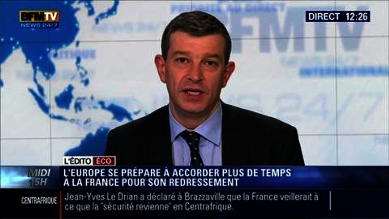 L'Édito éco de Nicolas Doze: La Commission européenne pourrait accorder un nouveau délai à la France pour son redressement - 11/02