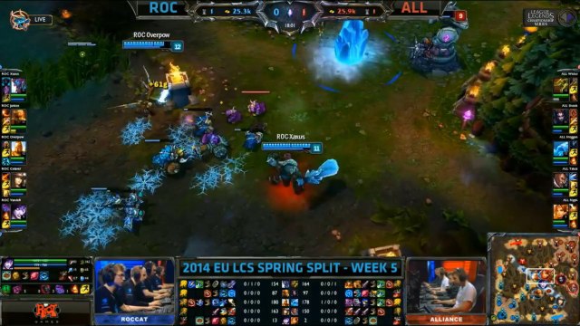 LCS EU W5D1 Game 3 Roccat vs Alliance