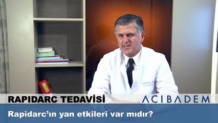 Rapidarc'ın yan etkileri var mıdır?