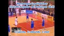 Nikola Žižić | Nikola Zizic | Никола Жижић vs Budućnost | Buducnost | Будућност highlights in 3 game