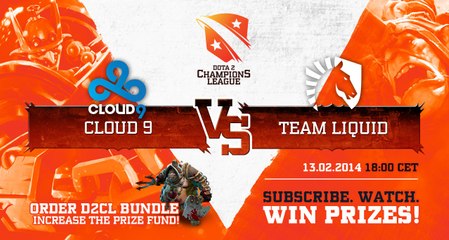 Cloud9 vs Team Liquid Game 1 - DOTA 2 Champions League - Capitalist & Ayesee