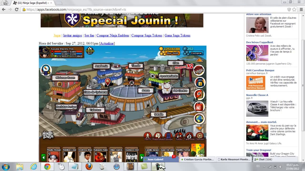 PlayerUp.com - Buy Sell Accounts - Ninja saga Account for sale(4)