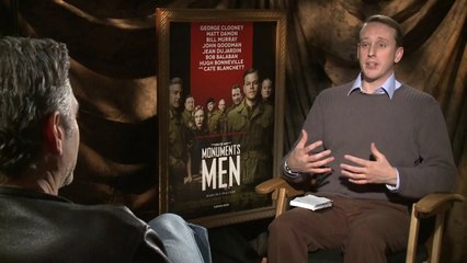 The Monuments Men - George Clooney Interview