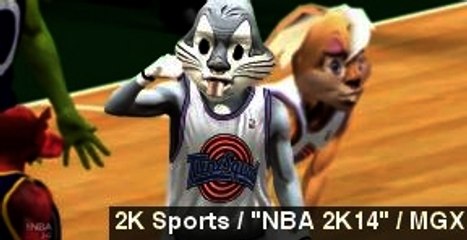 Space Jam Mod For NBA 2K14 Is Awesome, Terrifying