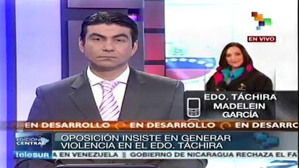 Conatos de "guarimba" en San Cristóbal tensa el ambiente en la ciudad