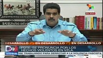 De filas de ustedes, opositores, surgió la violencia: Maduro