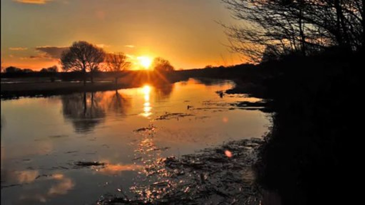 Flooding in the Nene valley