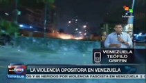 Continúan disturbios a las afueras de de Venezolana de Televisión