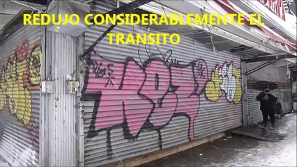 EL AZOTE DE LA TORMENTA PAX EN NY CIERRA NEGOCIOS, REDUCE EL TRANSITO Y TRASTORNA LA METRPOLIS