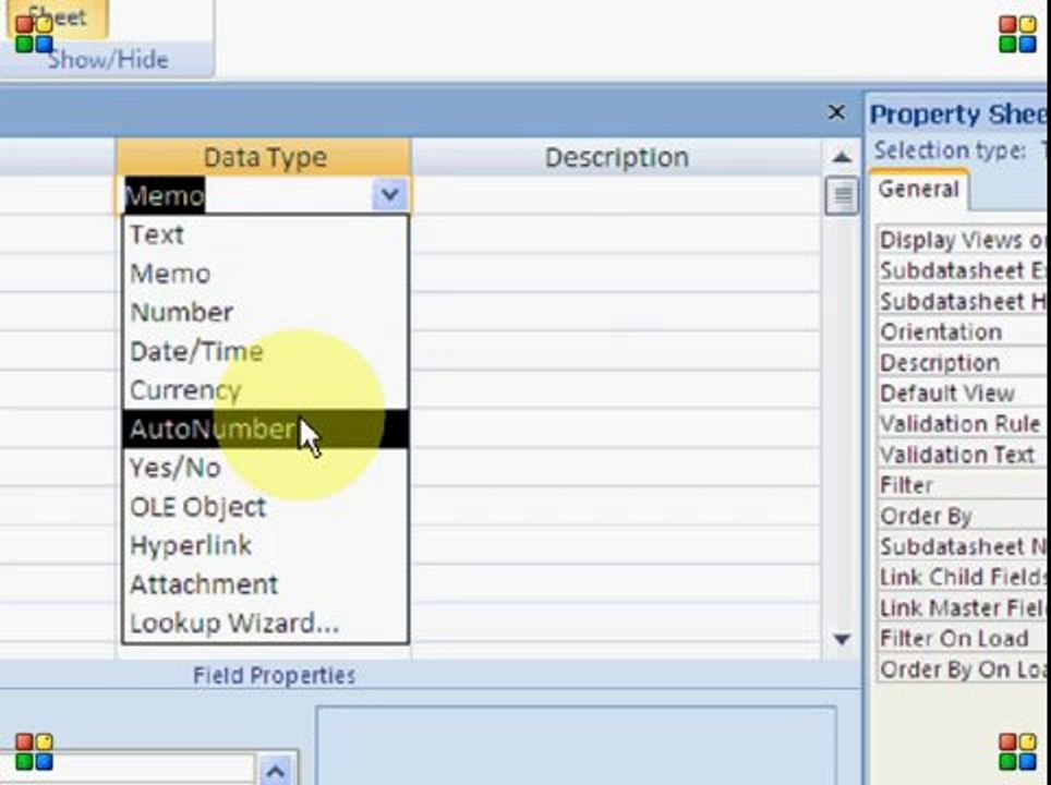 MS Access 2007 Part2 - free Tutorial Urdu and Hindi language by Microsoft Office