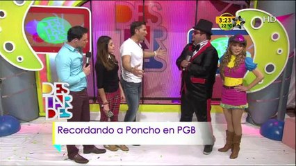 Poncho y El Mago Miadou se rencuentran