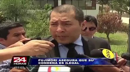 Defensa de Fujimori pedirá nulidad de sentencia por delitos de lesa humanidad