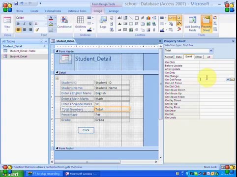 MS Access 2007 Part8 - free Tutorial Urdu and Hindi language by Microsoft Office