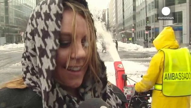 All quiet on the eastern front: snow storm grinds parts of the US to a standstill