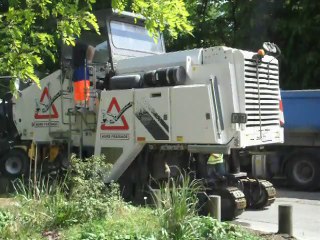 Travaux de remise en état  de la route dans  le 95 (Christine)