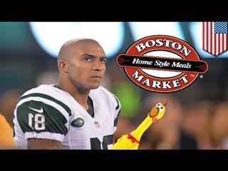 Kellen Winslow of New York Jets caught jerking his chicken
