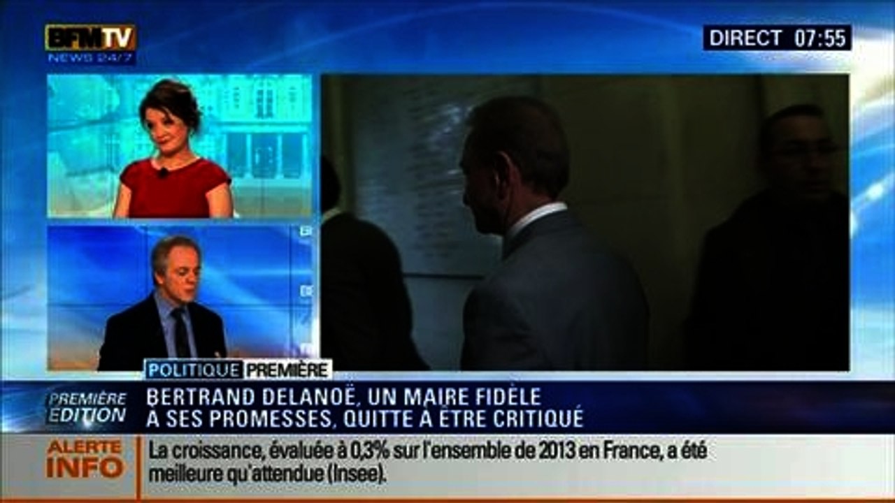 Politique Première: Bertrand Delanoë, un maire fidèle à ses promesses - 14/02