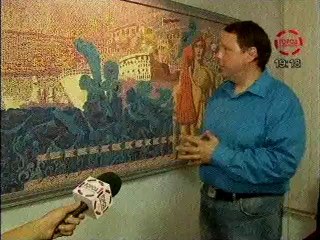 О творчестве Алексея Акиндинова. Передача "Калейдоскоп". Телекомпания «Город». 19 июля 2013г.