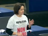 Intervento in Plenaria a Strasburgo su lavoro, crisi e Napolitano