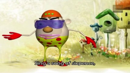 Nursery Rhymes Lullabies - Sing A Song Of Six Pence - With Lyrics