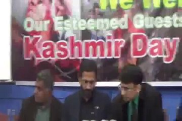 Kashmir Day Event by OMER ZAHEER MIR Part 1/2