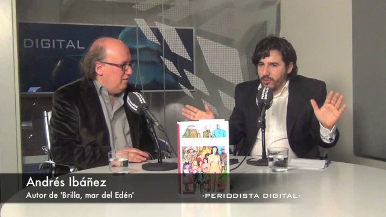 Andrés Ibáñez, autor de 'Brilla, mar del Edén de Andrés Ibáñez'. 13-2-2014