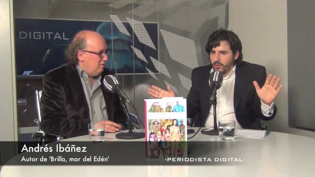 Andrés Ibáñez, autor de 'Brilla, mar del Edén de Andrés Ibáñez'. 13-2-2014