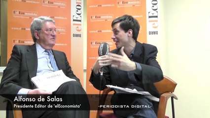 Alfonso de Salas, presidente-editor de 'elEconomista'. 12-2-2014