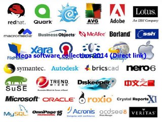 [DIRECT DOWNLOAD LINK] Full software collection 2014