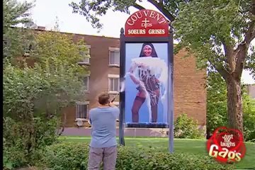 Sexy Lingerie Nun Poster