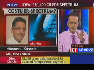 Won a total of 65.2 MHz in spectrum auctions: Idea