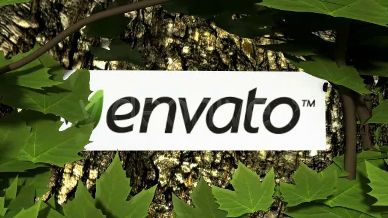 Nature Logo Sting - After Effects Template