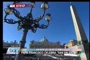 EN VIVO: Papa Francisco celebra Día de los Enamorados con 20 mil novios (1/2)