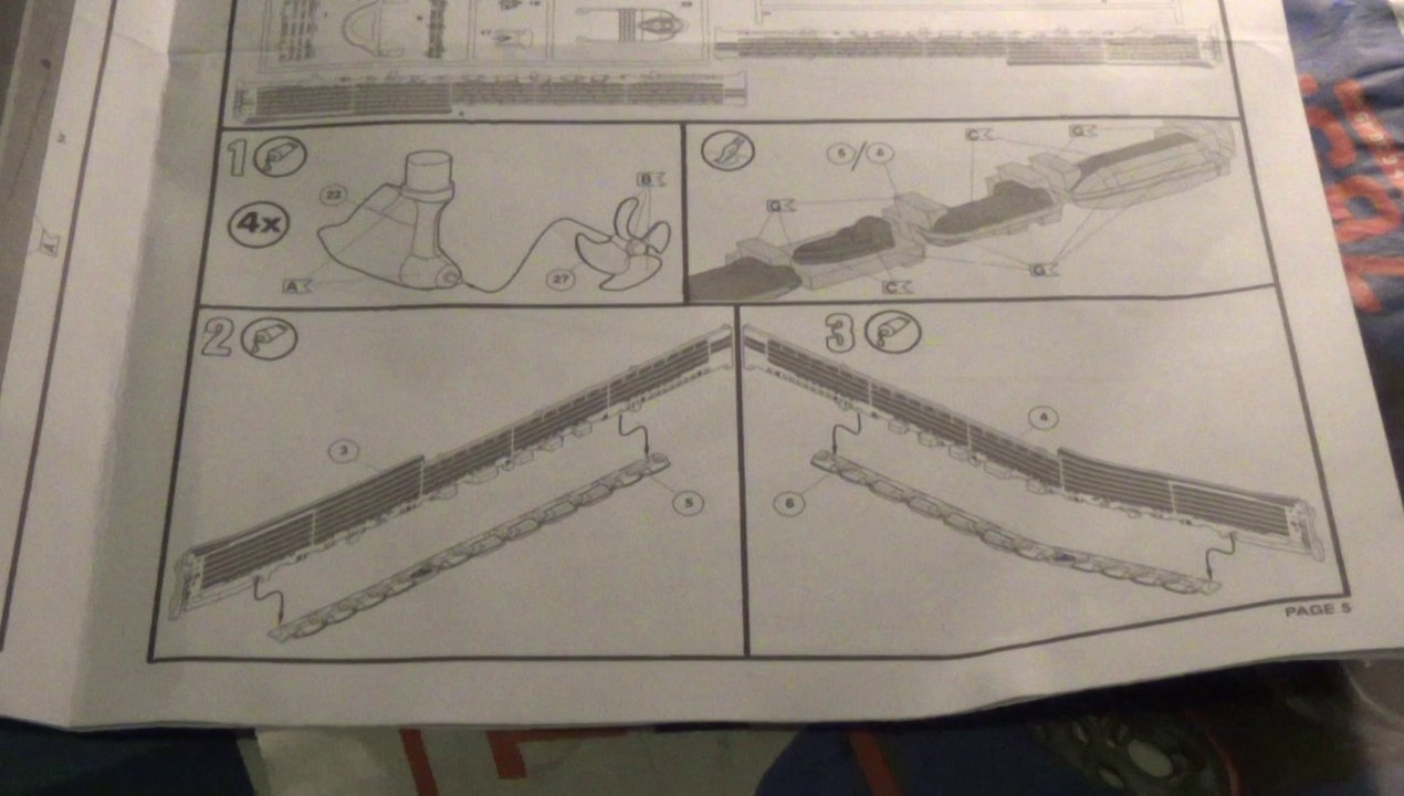 Modellbau: Queen Mary 2 Teil 6