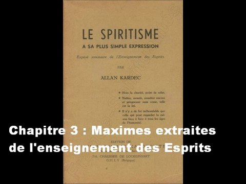 Le Spiritisme à sa plus simple expression (Livre Audio) Allan KARDEC 2/2