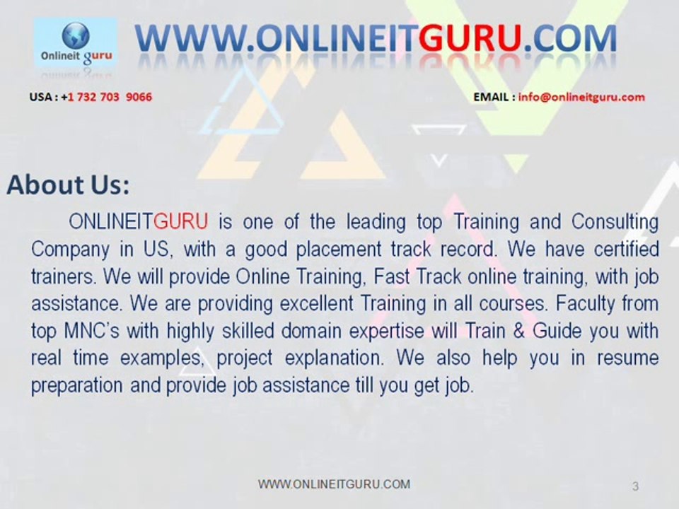 Data Stage Online Training  in USA, Hyderabad , Canada, Australia ,India, Singapore