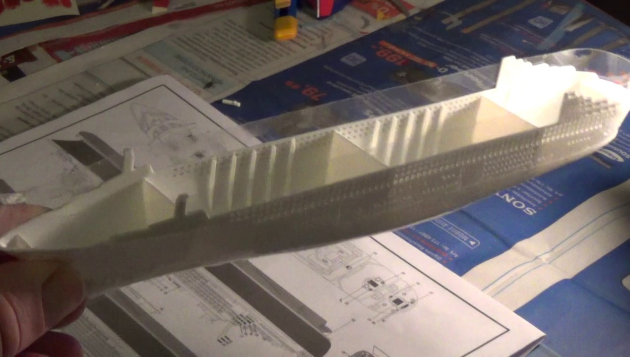 Modellbau: Queen Mary 2 Teil 8