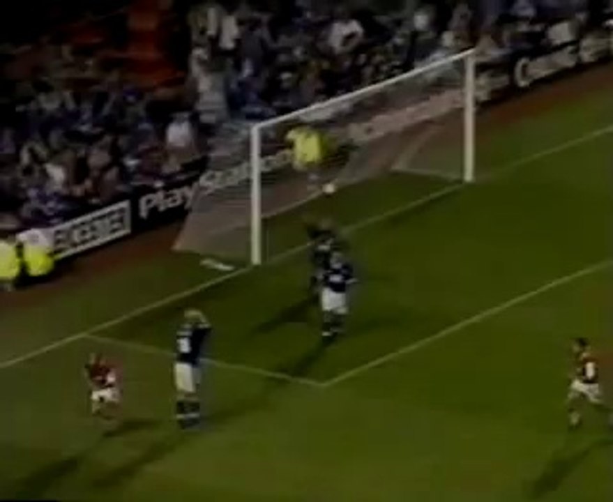 Dennis Bergkamp Arsenal-Leicester Great Goal
